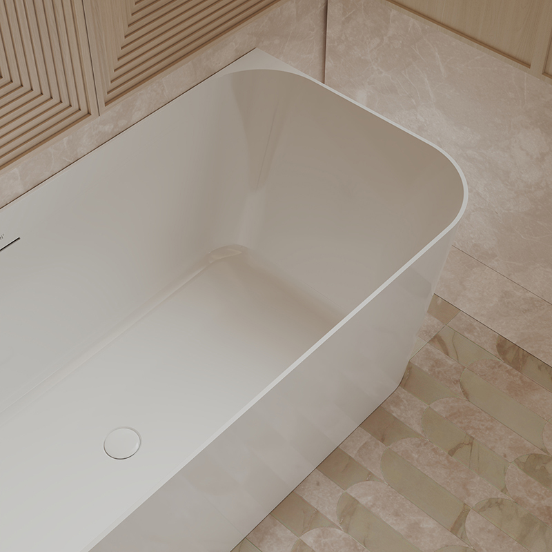 Wholesale Price Back To Wall Acrylic Bathtub TW-7619