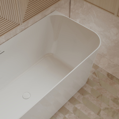 Wholesale Price Back To Wall Acrylic Bathtub TW-7619