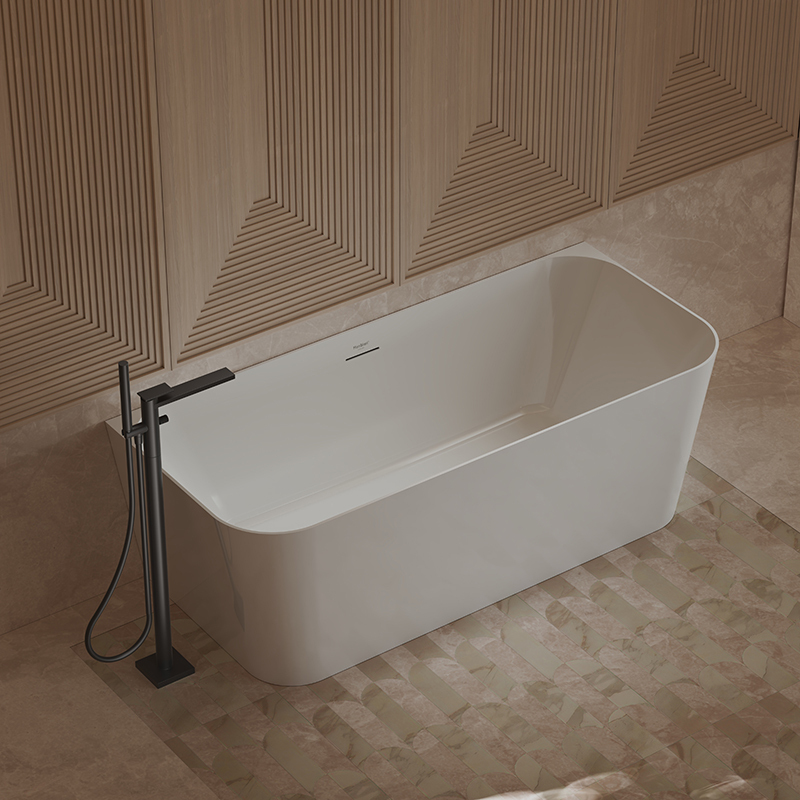 Wholesale Price Back To Wall Acrylic Bathtub TW-7619