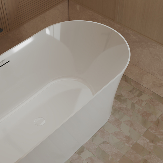China Wholesale Factory Oval Freestanding Acrylic Bathtub TW-7720