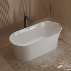 China Wholesale Factory Oval Freestanding Acrylic Bathtub TW-7720