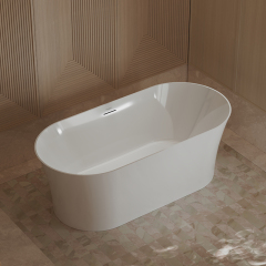 China Wholesale Factory Oval Freestanding Acrylic Bathtub TW-7720