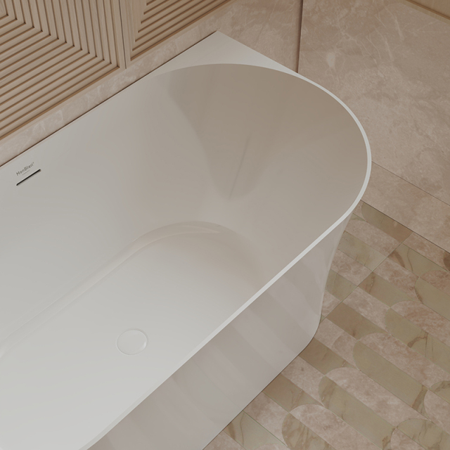 Hot Style Wholesale Back To Wall Freestanding Acrylic Bathtub TW-7725