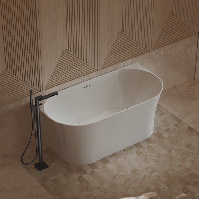 Hot Style Wholesale Back To Wall Freestanding Acrylic Bathtub TW-7725