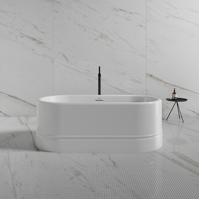 Factory Supply Quality Assurance Oval Freestanding Acrylic Bathtub TW-7780