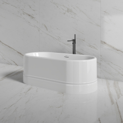 Factory Supply Quality Assurance Oval Freestanding Acrylic Bathtub TW-7780