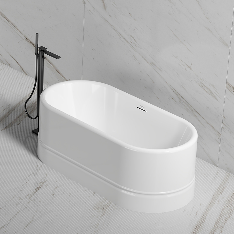Factory Supply Quality Assurance Oval Freestanding Acrylic Bathtub TW-7780