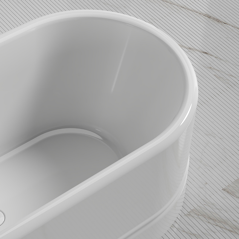 Factory Supply Quality Assurance Oval Freestanding Acrylic Bathtub TW-7780