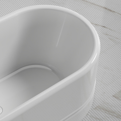 Factory Supply Quality Assurance Oval Freestanding Acrylic Bathtub TW-7780