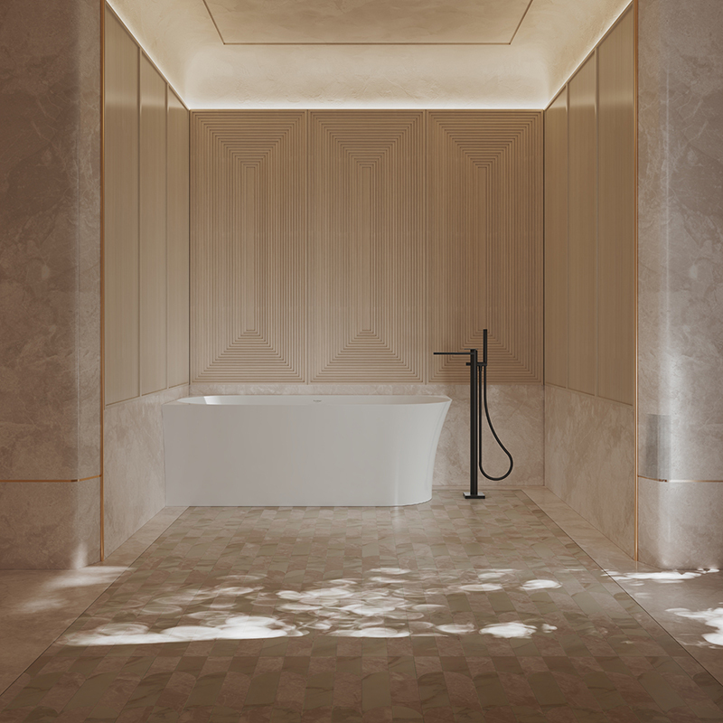 Wholesale Fashion Corner Freestanding Acrylic Bathtub TW-7790L