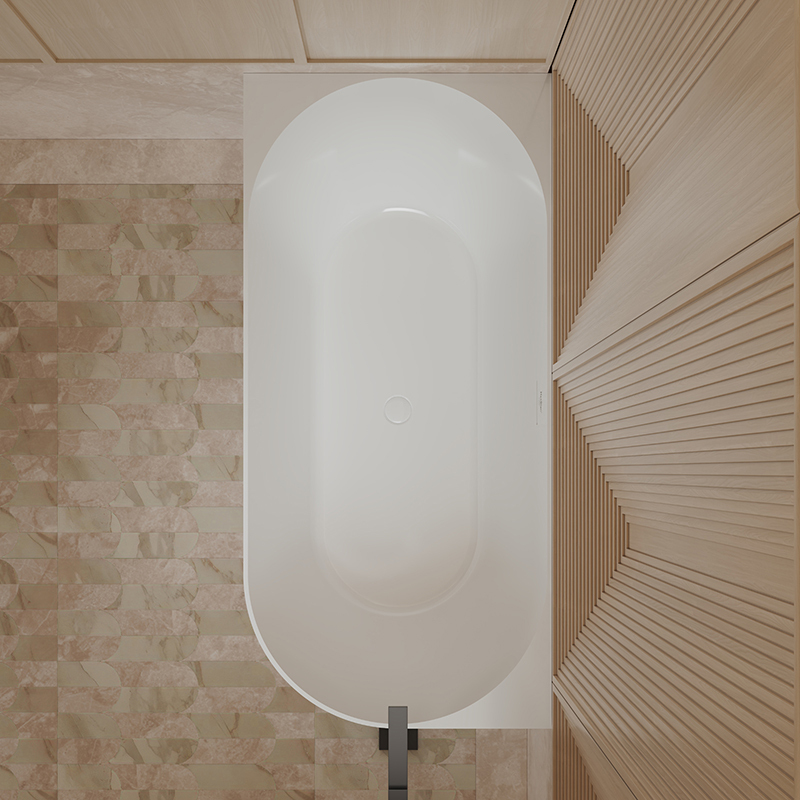 Wholesale Fashion Corner Freestanding Acrylic Bathtub TW-7790L