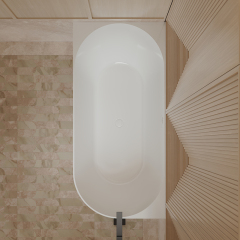 Wholesale Fashion Corner Freestanding Acrylic Bathtub TW-7790L