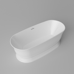 Popular Wholesale Designer Oval Pedestal Acrylic Bathtub TW-7798