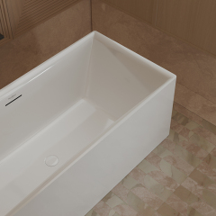 Popular Wholesale Designer One-piece Molding Freestanding Acrylic Bathtub XA-065