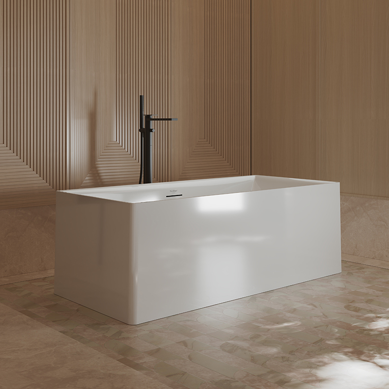 Popular Wholesale Designer One-piece Molding Freestanding Acrylic Bathtub XA-065