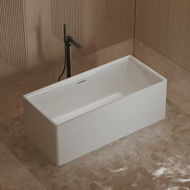 Popular Wholesale Designer One-piece Molding Freestanding Acrylic Bathtub XA-065