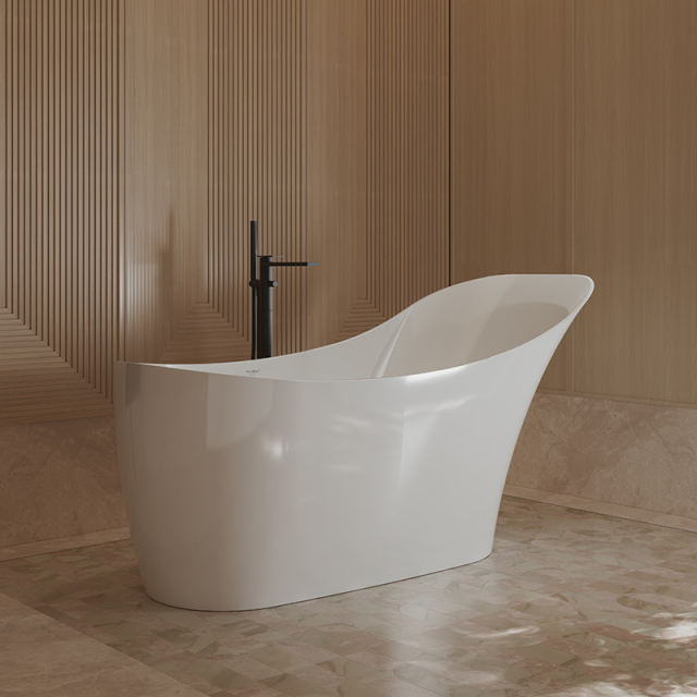 Factory Wholesale Oval Freestanding Acrylic Bathtub XA-169