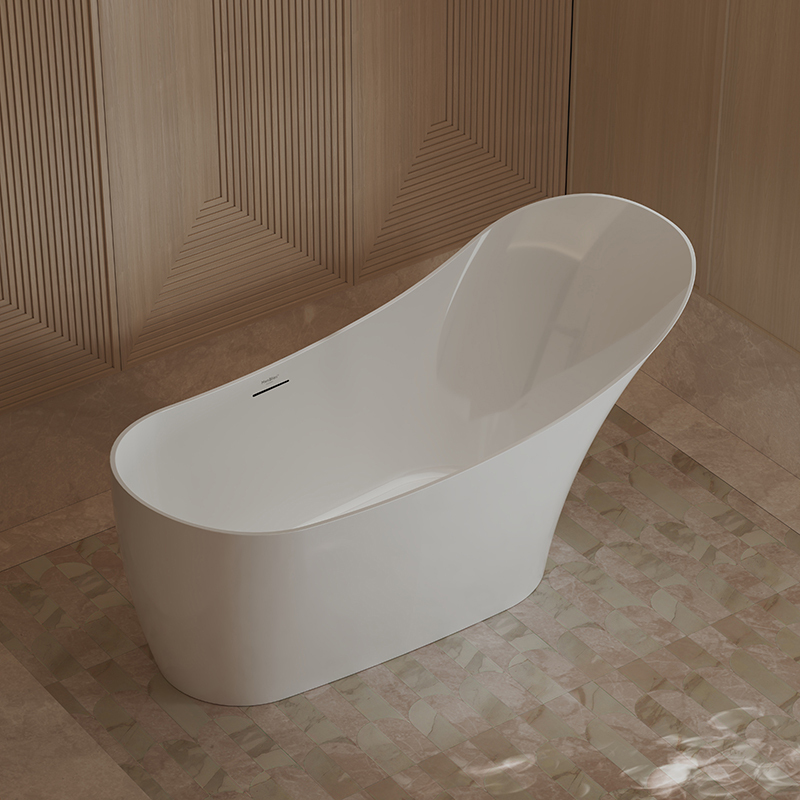 Factory Wholesale Oval Freestanding Acrylic Bathtub XA-169