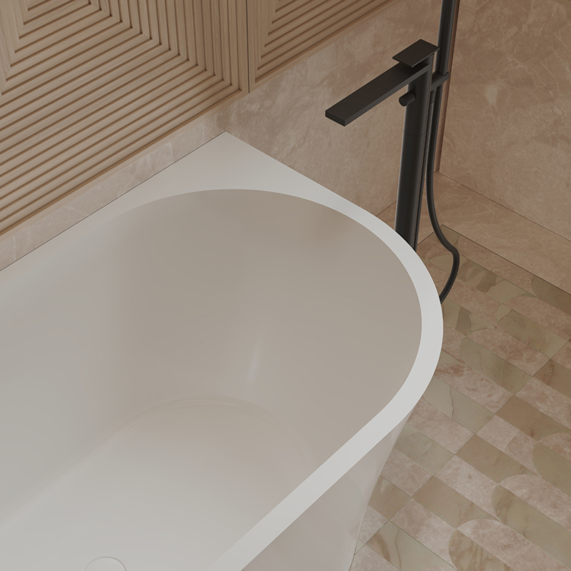Factory Wholesale Corner Freestanding Acrylic Corner Bathtub XA-190L
