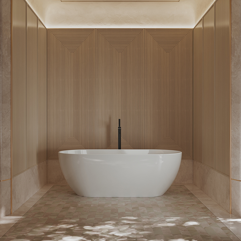 Quality Wholesale Unique Design Freestanding Acrylic Bathtub XY-1001