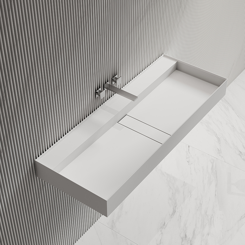 Hot Style Wholesale Wall Mounted Hanging Trough Wash Basin TW-G211