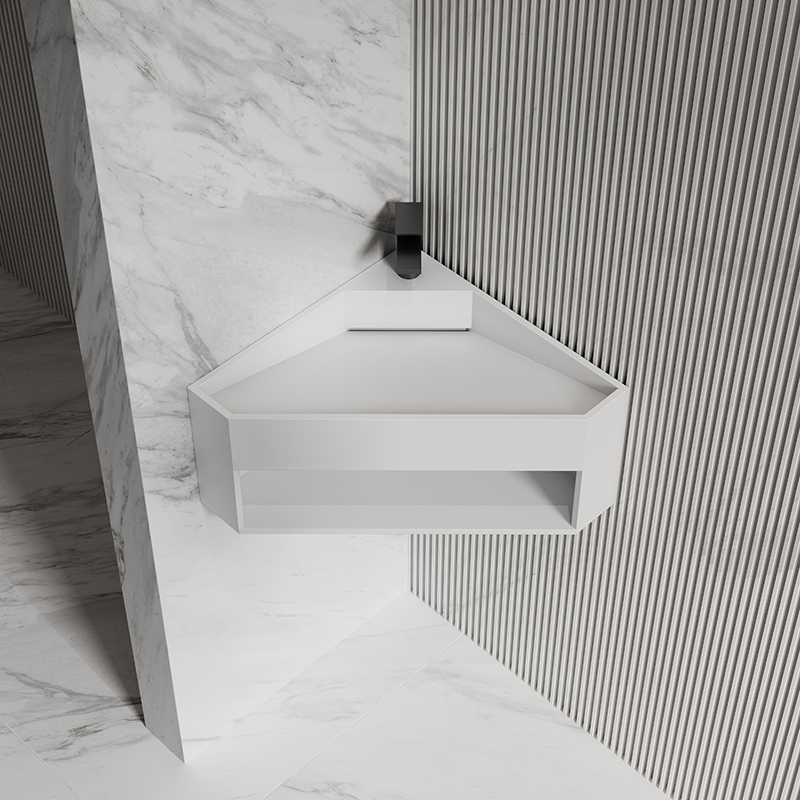 Manufacturer Wall Mounted Corner Wash Basin XA-G70