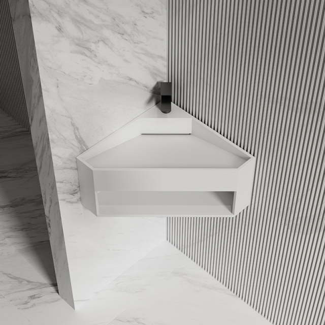 Manufacturer Wall Mounted Corner Wash Basin XA-G70