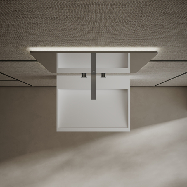 Factory Wholesale Wall Mounted Solid Surface Wash Basin XA-G71