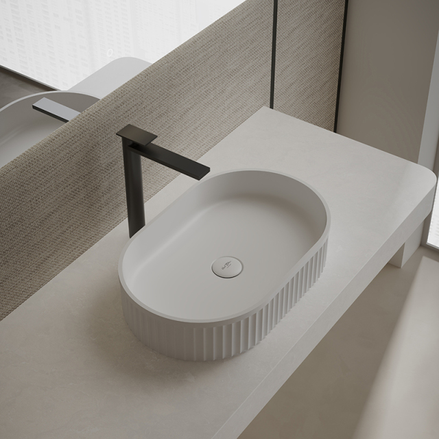 Hot Style Wholesale Artificial Stone Above Counter Top Wash Basin TW-A8121