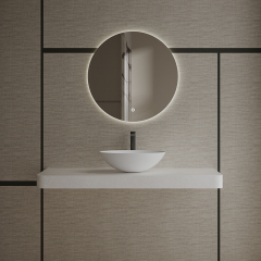 Hot Style Wholesale Oval Above Counter Top Wash Basin XA-A72