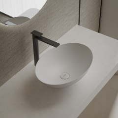 Hot Style Wholesale Oval Above Counter Top Wash Basin XA-A72