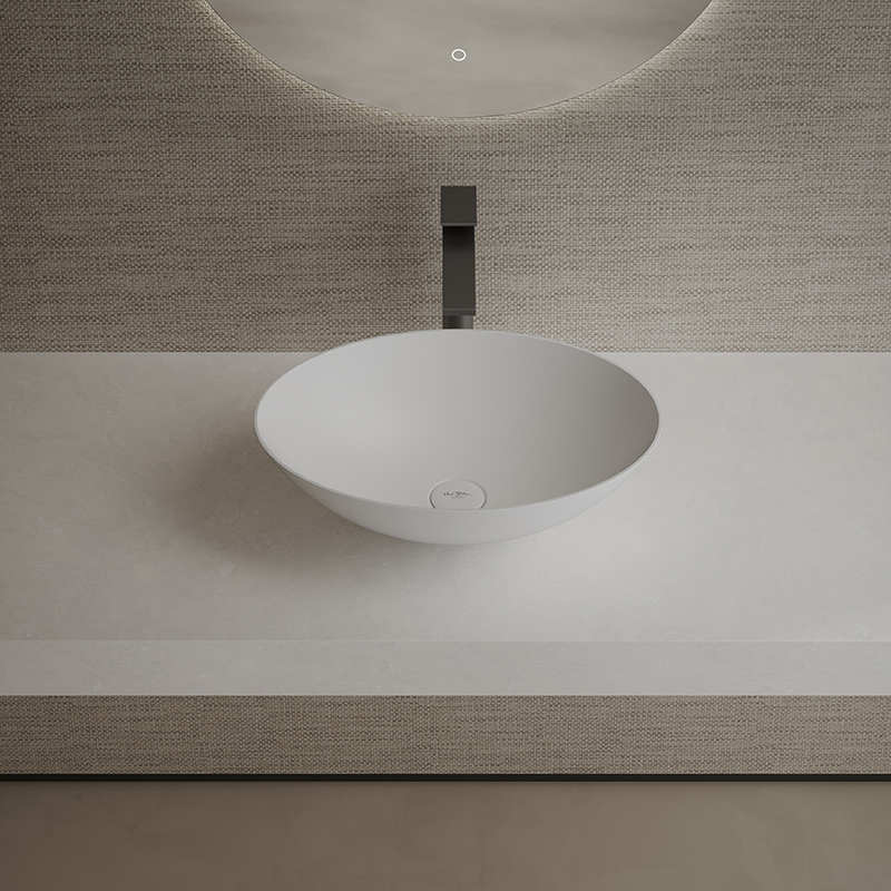 Hot Style Wholesale Oval Above Counter Top Wash Basin XA-A72