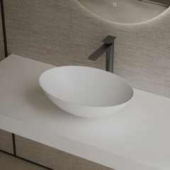 Hot Style Wholesale Oval Above Counter Top Wash Basin XA-A72