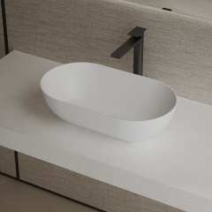 Factory Wholesale Oval Above Counter Top Wash Basin XA-A78