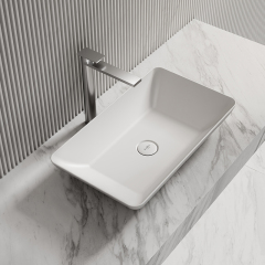 Wholesale High End Quality Rectangle Above Counter Vessel Wash Basin XA-A81