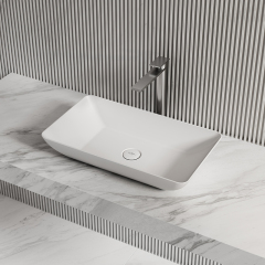 Wholesale High End Quality Rectangle Above Counter Vessel Wash Basin XA-A81