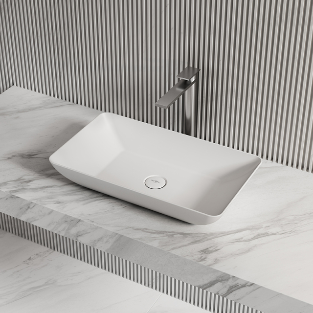Wholesale High End Quality Rectangle Above Counter Vessel Wash Basin XA-A81