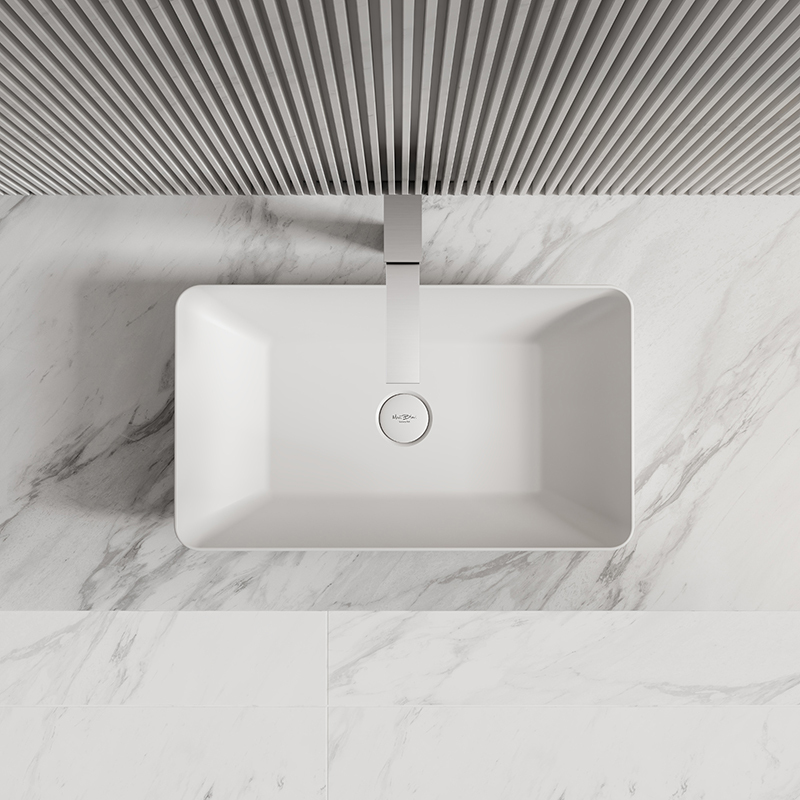 Wholesale High End Quality Rectangle Above Counter Vessel Wash Basin XA-A81