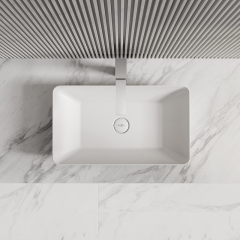 Wholesale High End Quality Rectangle Above Counter Vessel Wash Basin XA-A81