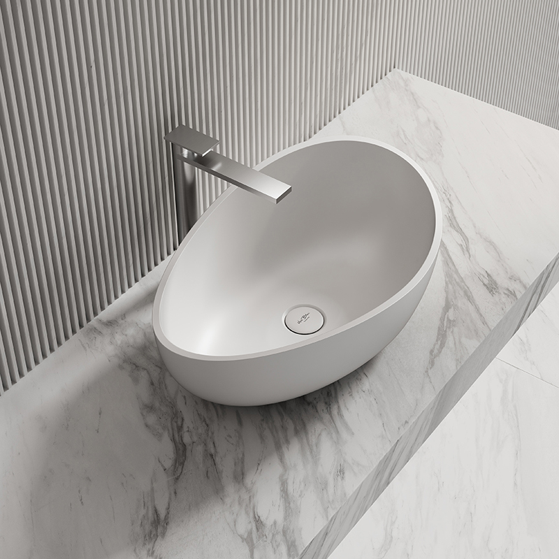 Wholesale High End Quality Rectangle Above Counter Vessel Wash Basin XA-A89