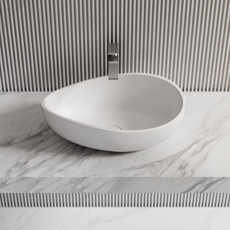 Wholesale High End Quality Rectangle Above Counter Vessel Wash Basin XA-A89