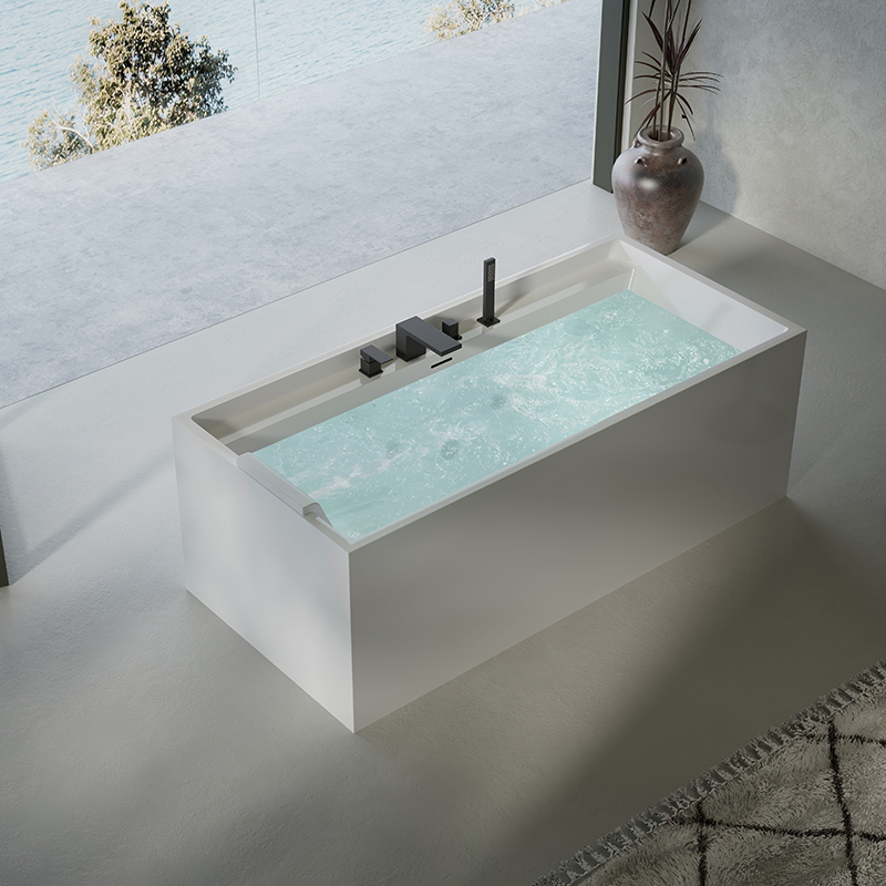 Quality Wholesale Unique Design Acrylic Smart Constant Temperature Surf Massage Bathtub TW-6605M