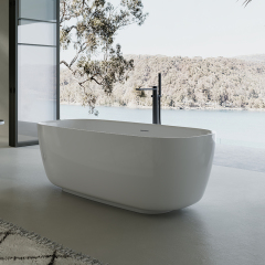 Manufacturer High Quality Oval Freestanding American Acrylic Bathtub TW-7712