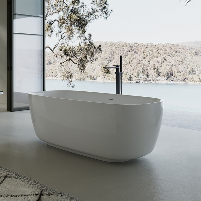 Manufacturer High Quality Oval Freestanding American Acrylic Bathtub TW-7712