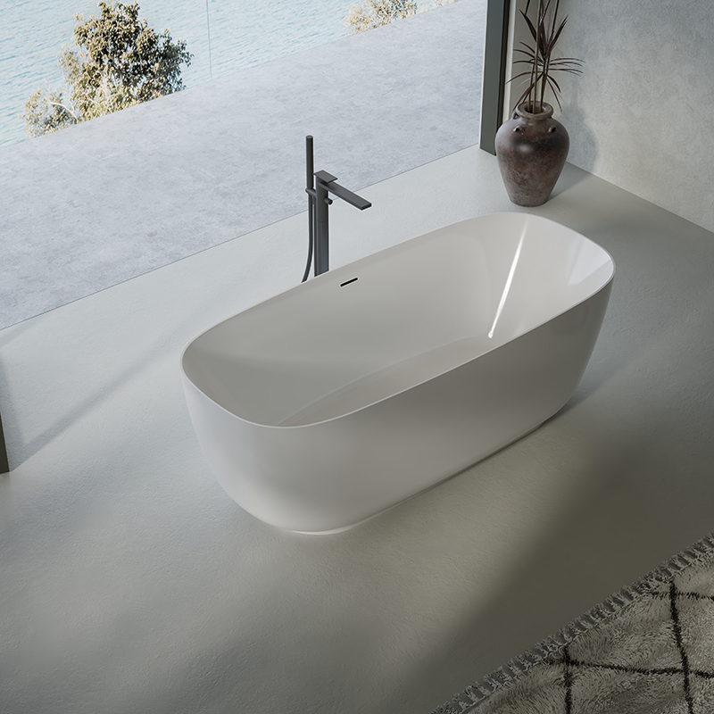 Factory Wholesale Oval Freestanding Acrylic Bathtub TW-7716