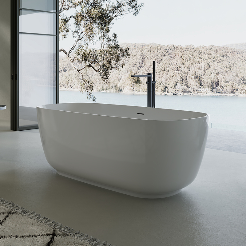 Factory Wholesale Oval Freestanding Acrylic Bathtub TW-7716