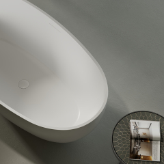 China Wholesale Factory Artificial Stone Bathtub TW-8607