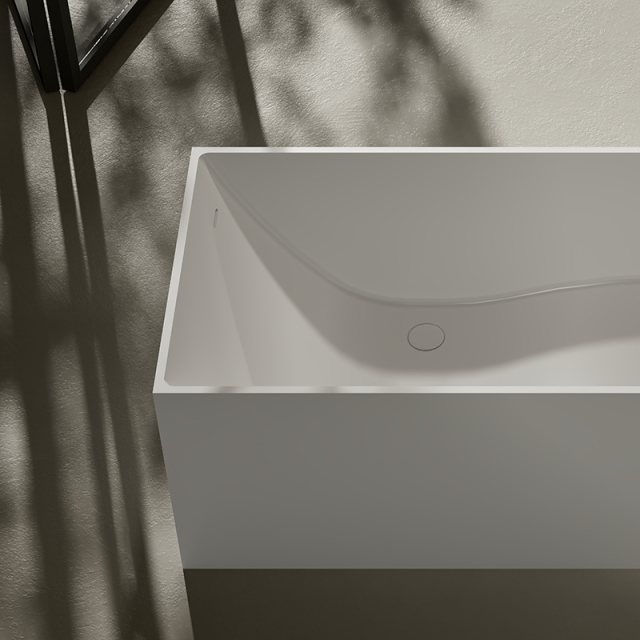 Factory Supply Quality Assurance Rectangle Freestanding Artificial Stone Bathtub XA-8872