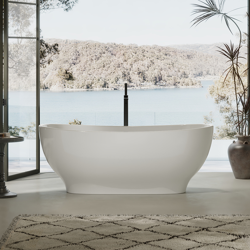 Wholesale Price Oval Freestanding Acrylic Bathtub TW-7573