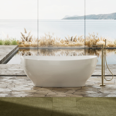 Wholesale Price Oval Freestanding Acrylic Bathtub TW-7573